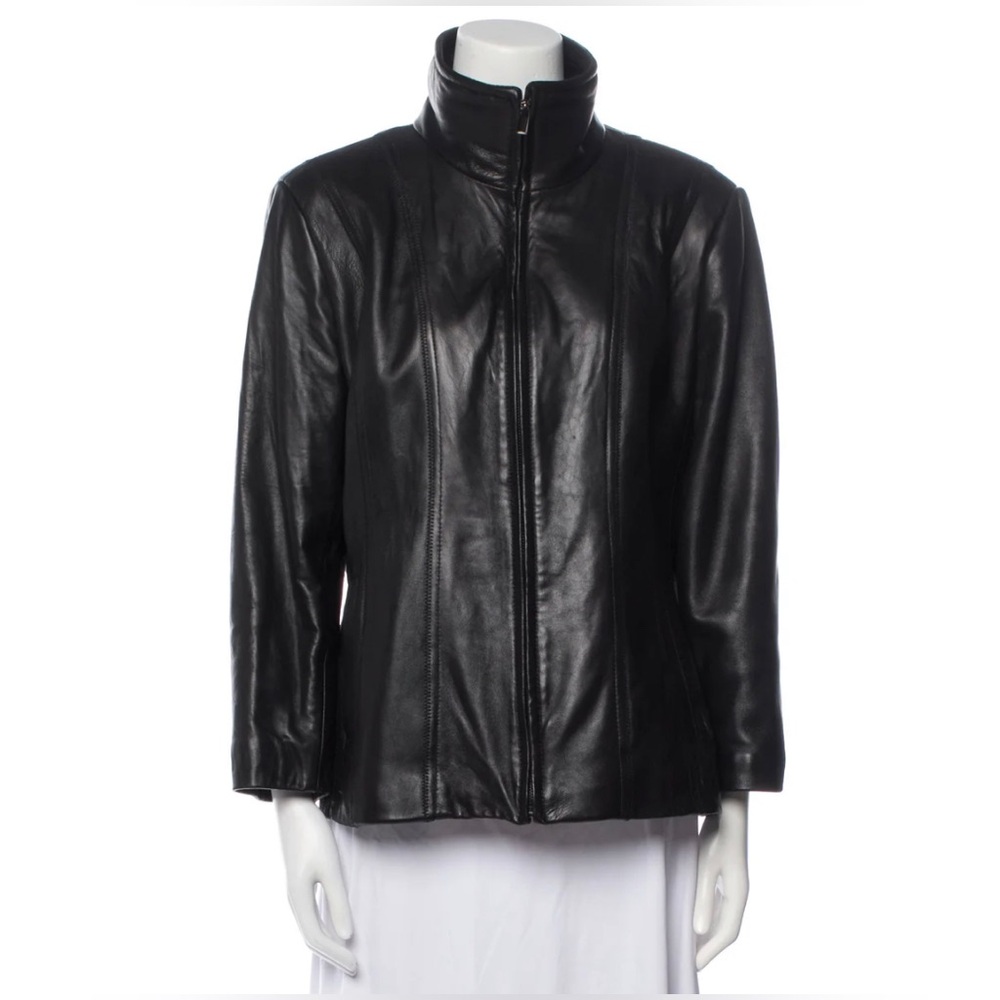 Avanti Black Leather Jacket